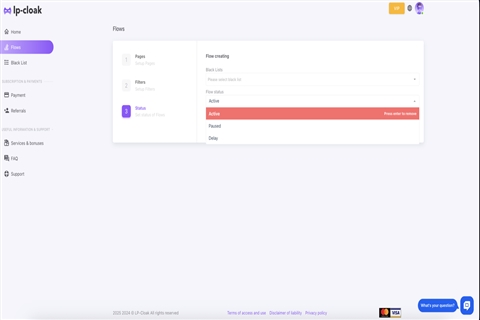 Cloaking service: Bypass the filters!