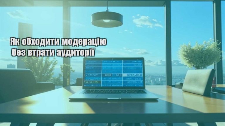yak obhodyty moderacziyu bez vtraty audytoriyi