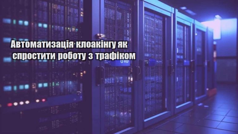avtomatyzacziya kloakingu yak sprostyty robotu z trafikom