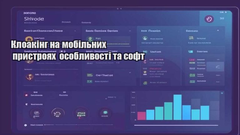 kloaking na mobilnyh prystroyah osoblyvosti ta soft