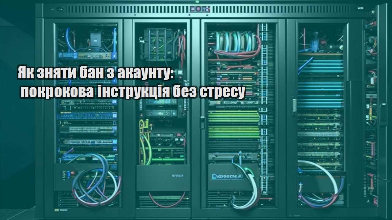 yak znyaty ban z akauntu pokrokova instrukcziya bez stresu