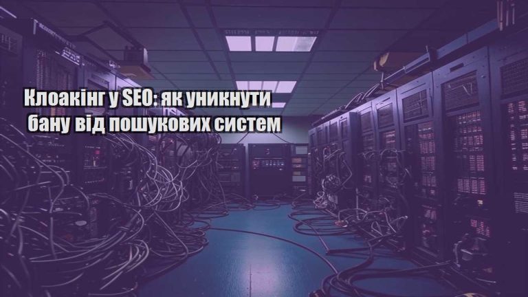 kloaking u seo yak unyknuty banu vid poshukovyh system