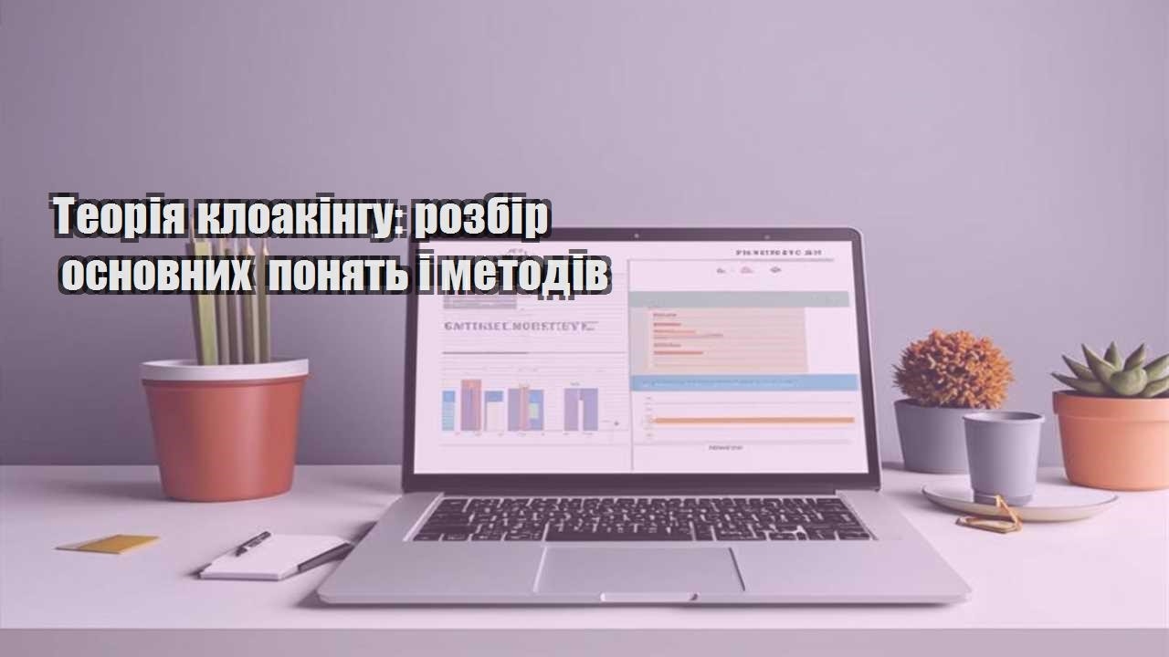 teoriya kloakingu rozbir osnovnyh ponyat i metodiv