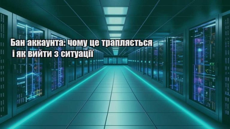 ban akkaunta chomu cze traplyayetsya i yak vyjty z sytuacziyi