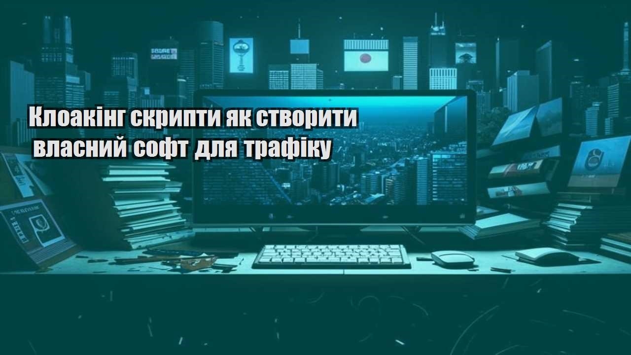 kloaking skrypty yak stvoryty vlasnyj soft dlya trafiku
