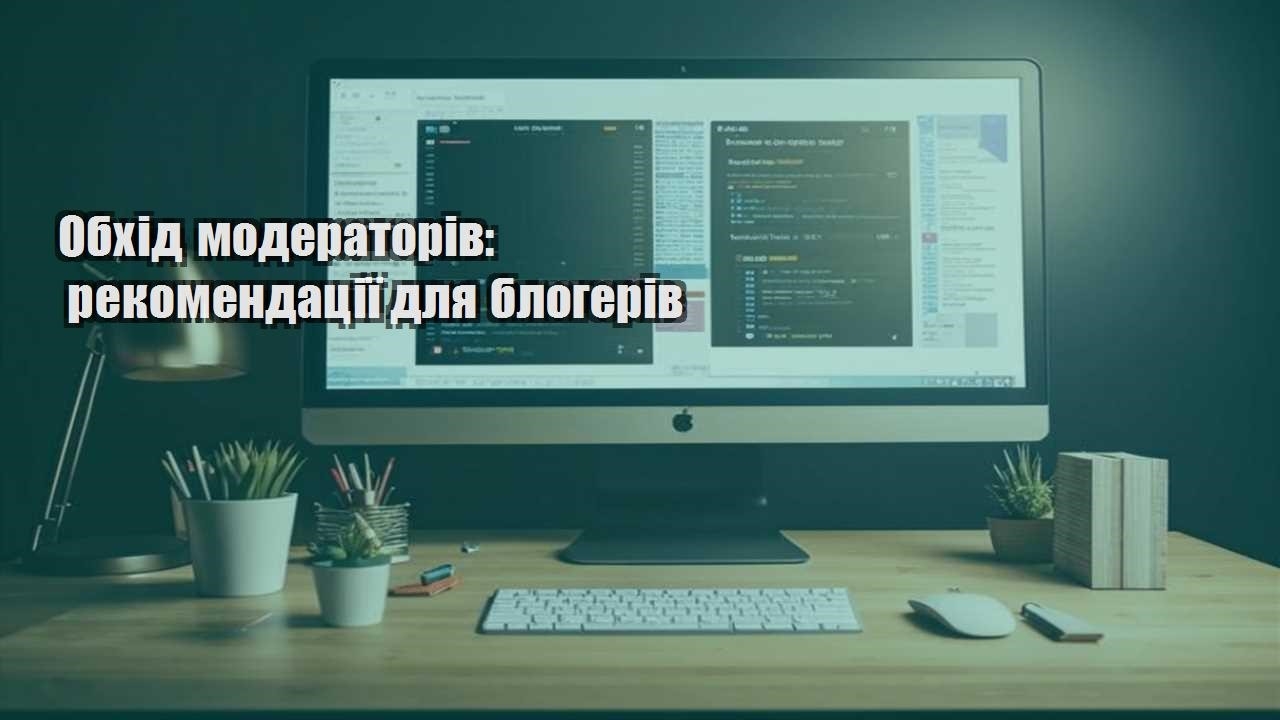 obhid moderatoriv rekomendacziyi dlya blogeriv