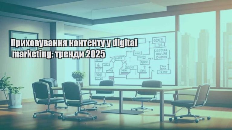 pryhovuvannya kontentu u digital marketing trendy 2025