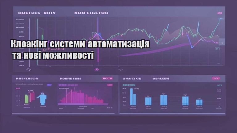 kloaking systemy avtomatyzacziya ta novi mozhlyvosti
