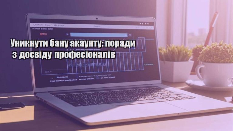 unyknuty banu akauntu porady z dosvidu profesionaliv