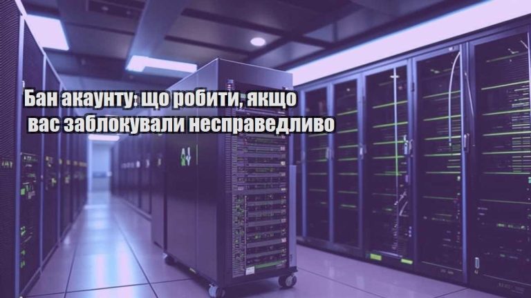 ban akauntu shho robyty yakshho vas zablokuvaly nespravedlyvo