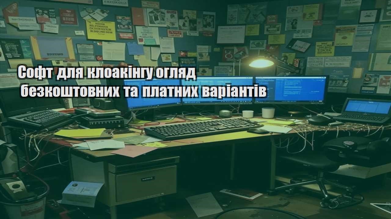 soft dlya kloakingu oglyad bezkoshtovnyh ta platnyh variantiv