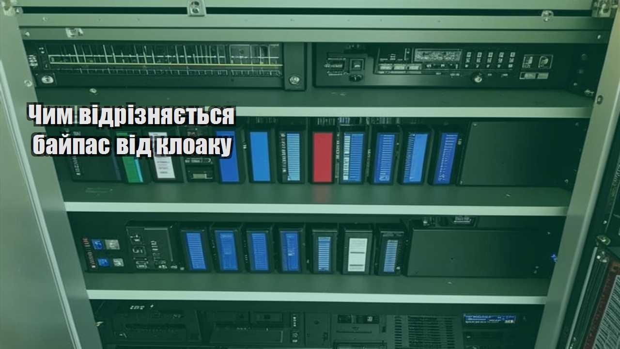 chym vidriznyayetsya bajpas vid kloaku