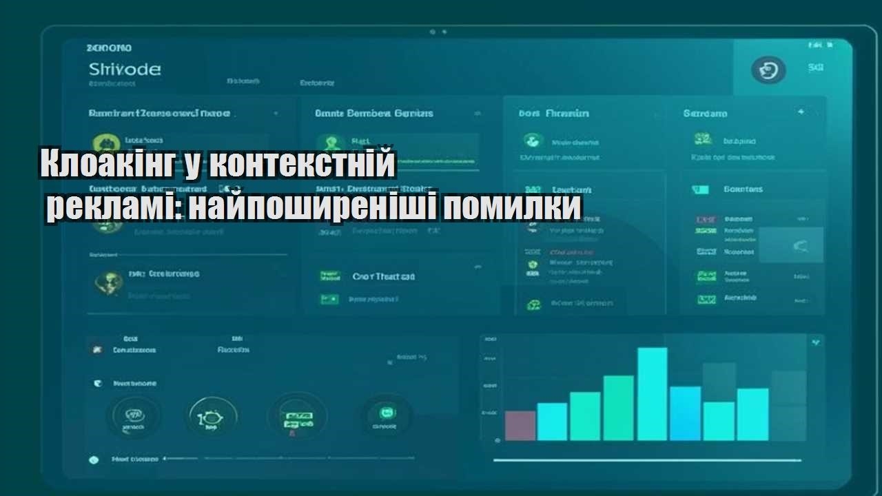 kloaking u kontekstnij reklami najposhyrenishi pomylky