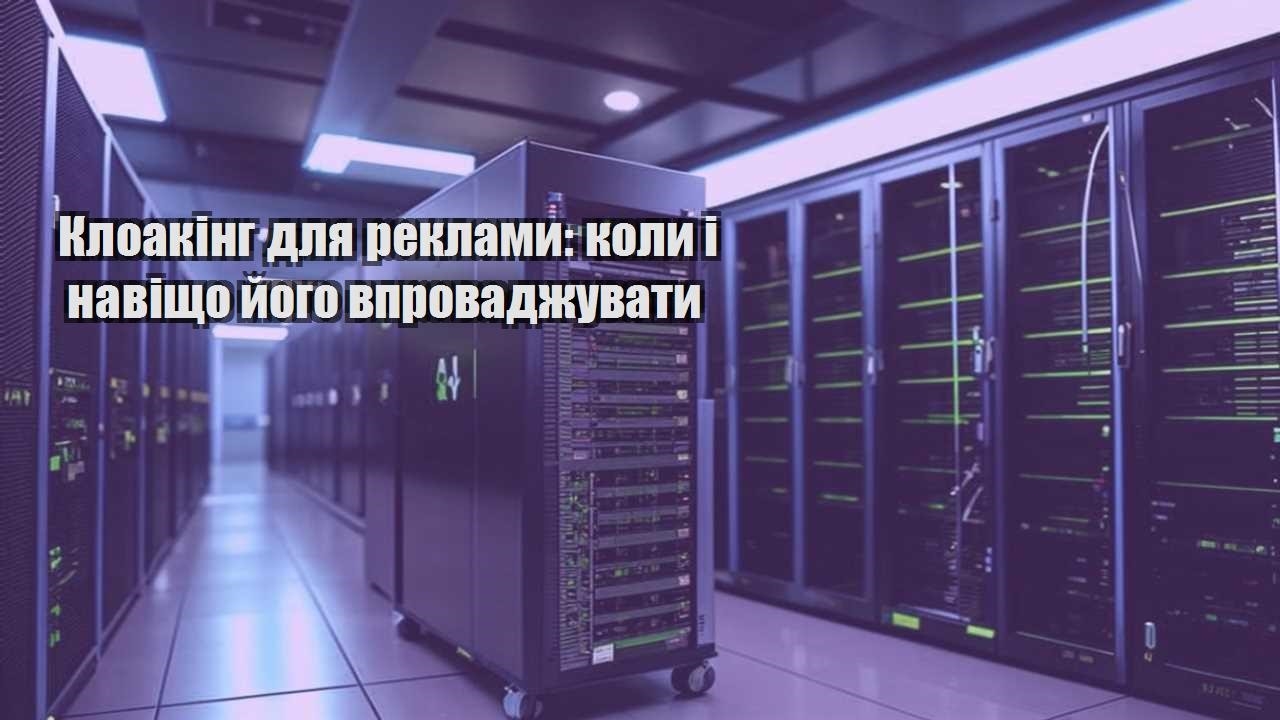 kloaking dlya reklamy koly i navishho jogo vprovadzhuvaty