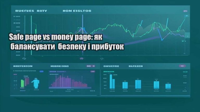 safe page vs money page yak balansuvaty bezpeku i prybutok