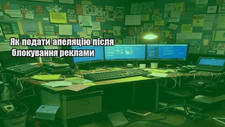 yak podaty apelyacziyu pislya blokuvannya reklamy