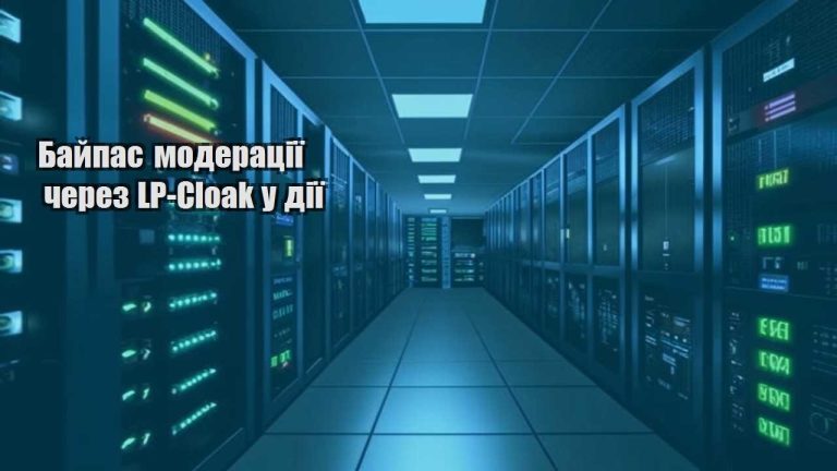 bajpas moderacziyi cherez lp cloak u diyi