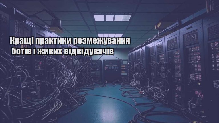 krashhi praktyky rozmezhuvannya botiv i zhyvyh vidviduvachiv