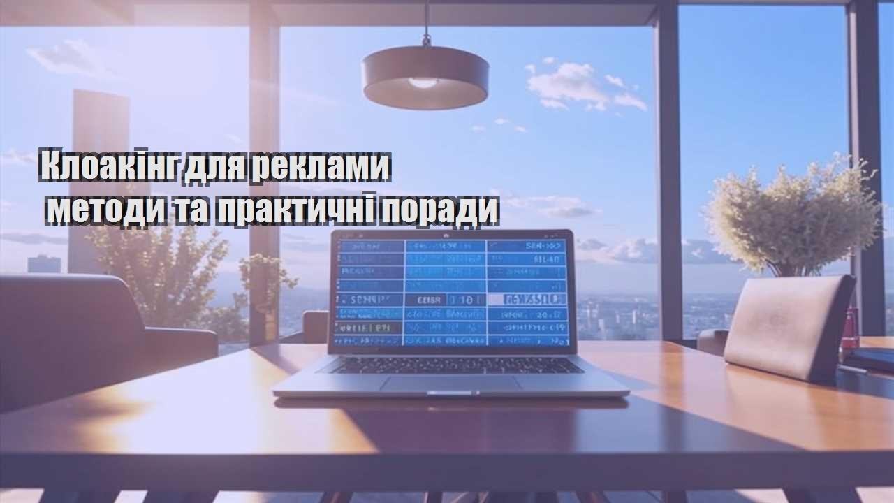 kloaking dlya reklamy metody ta praktychni porady