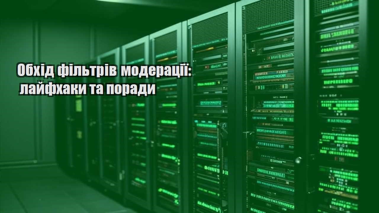 obhid filtriv moderacziyi lajfhaky ta porady