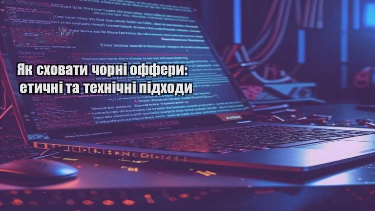 yak shovaty chorni offery etychni ta tehnichni pidhody