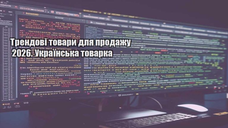 trendovi tovary dlya prodazhu 2026. ukrayinska tovarka