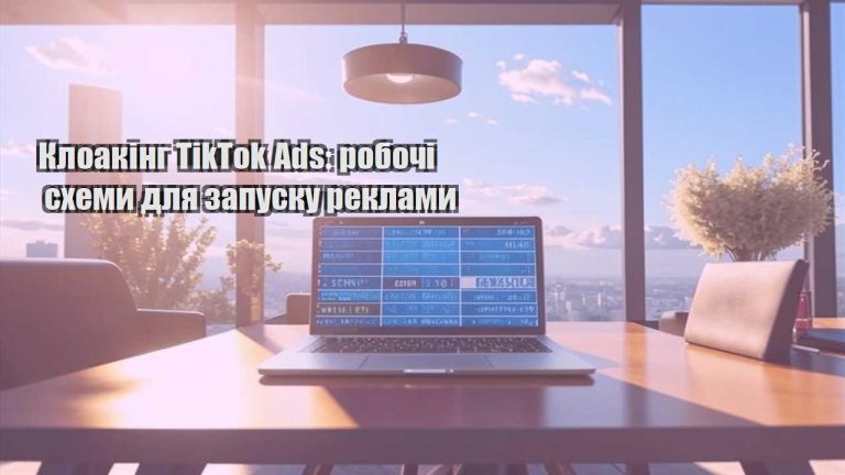 kloaking tiktok ads robochi shemy dlya zapusku reklamy