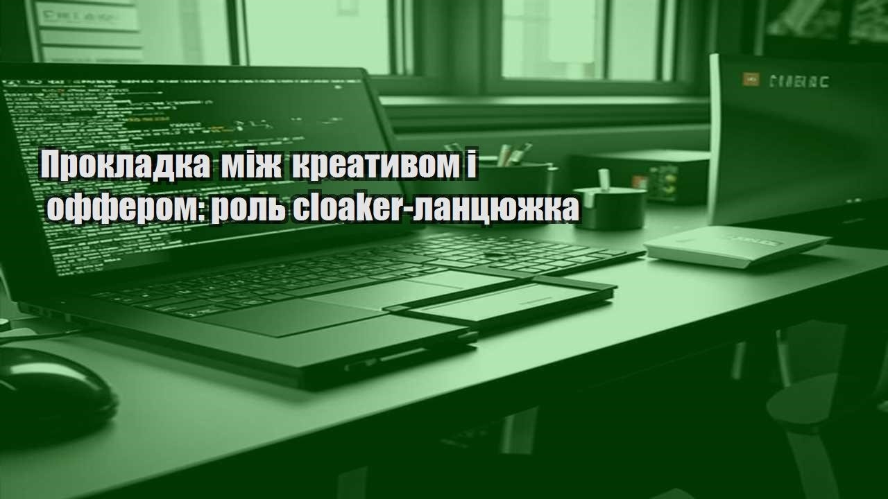 prokladka mizh kreatyvom i offerom rol cloaker lanczyuzhka