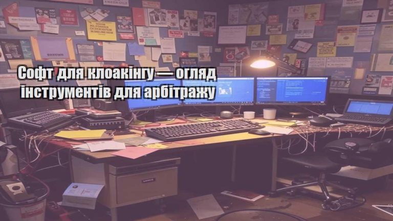soft dlya kloakingu — oglyad instrumentiv dlya arbitrazhu