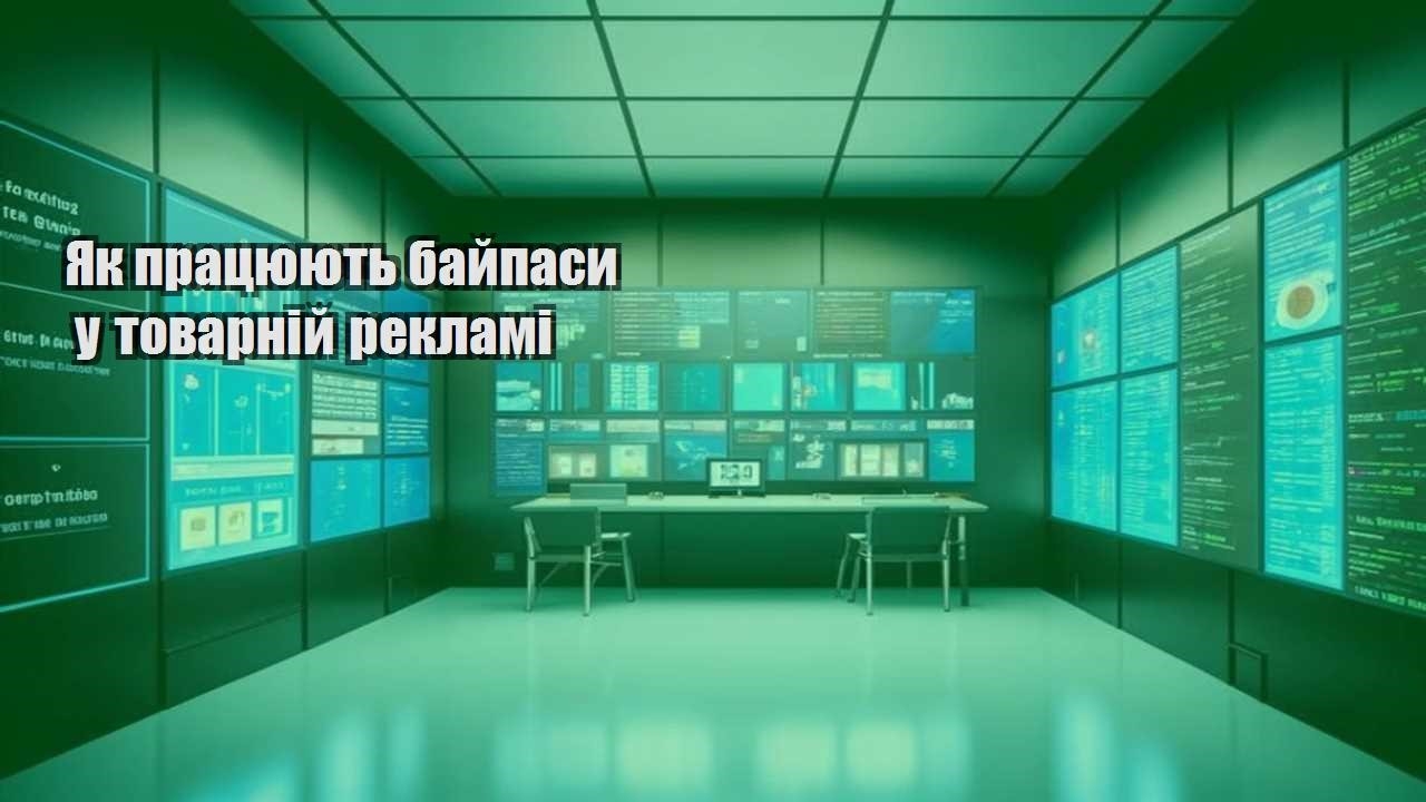yak praczyuyut bajpasy u tovarnij reklami