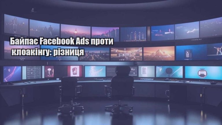 bajpas facebook ads proty kloakingu riznyczya