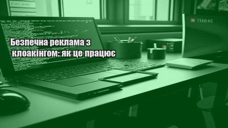 bezpechna reklama z kloakingom yak cze praczyuye