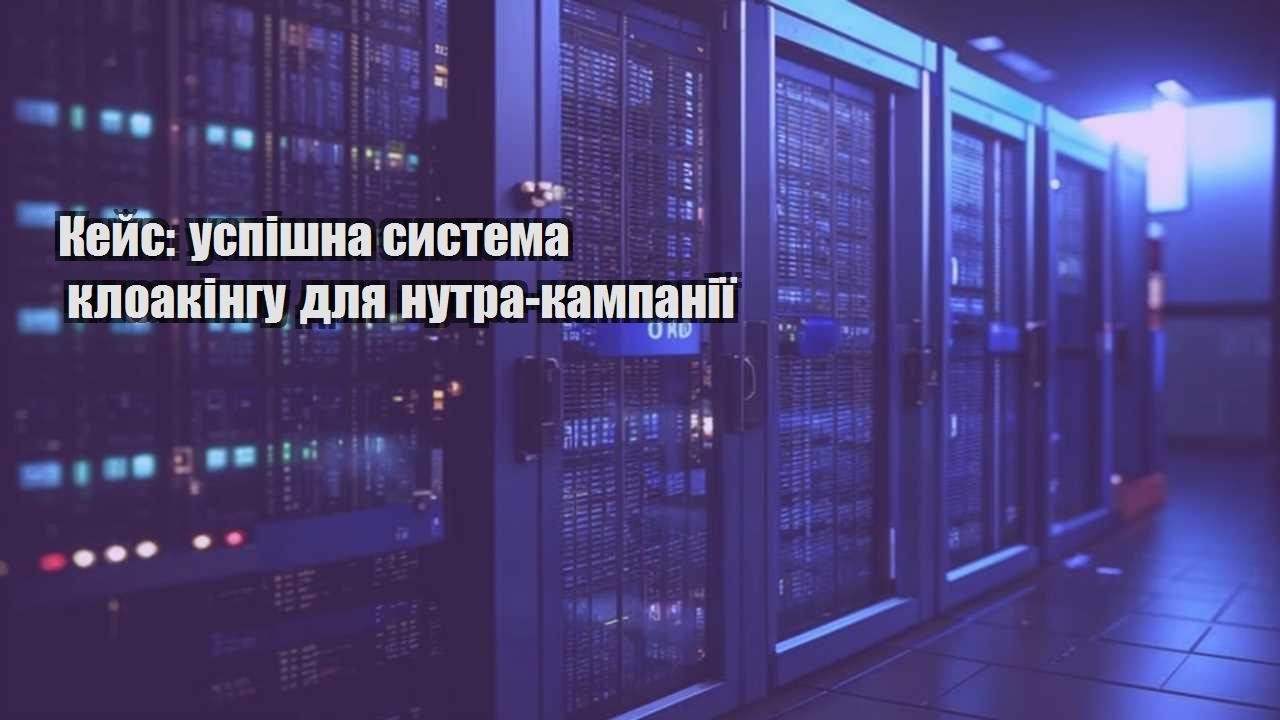 kejs uspishna systema kloakingu dlya nutra kampaniyi