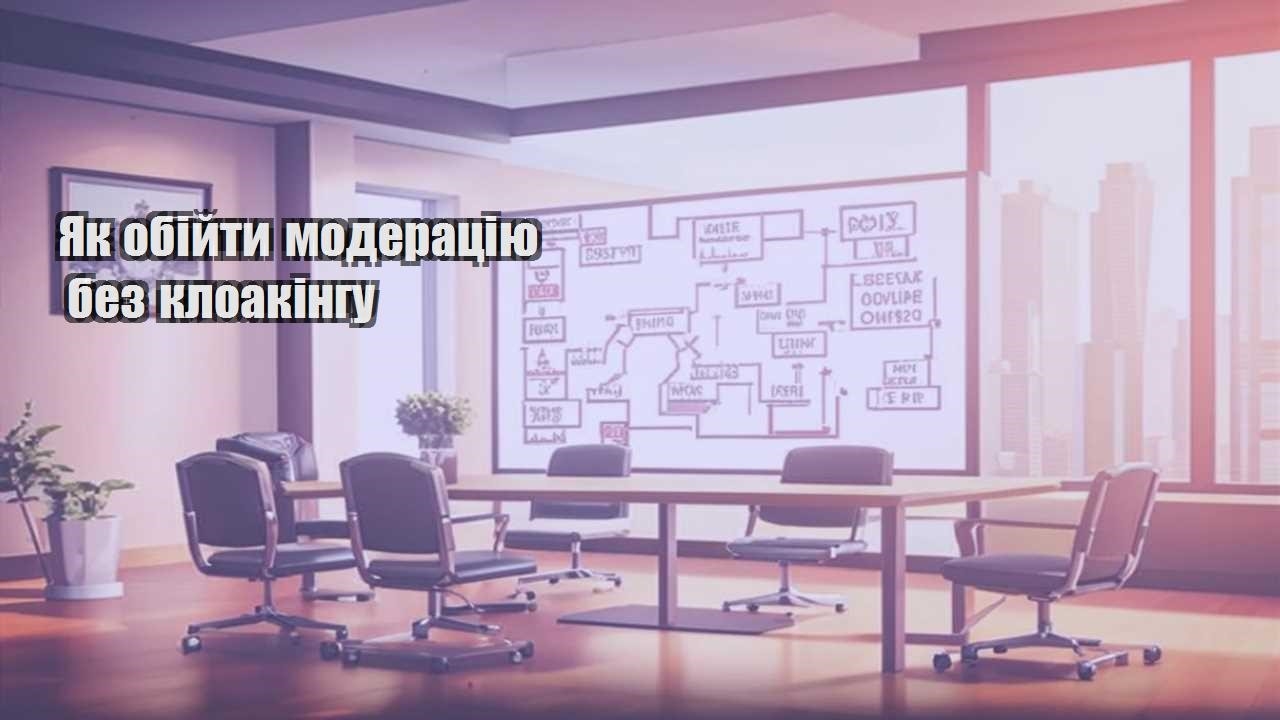 yak obijty moderacziyu bez kloakingu