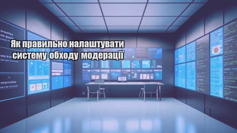 yak pravylno nalashtuvaty systemu obhodu moderacziyi