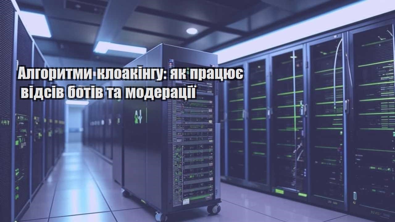 algorytmy kloakingu yak praczyuye vidsiv botiv ta moderacziyi