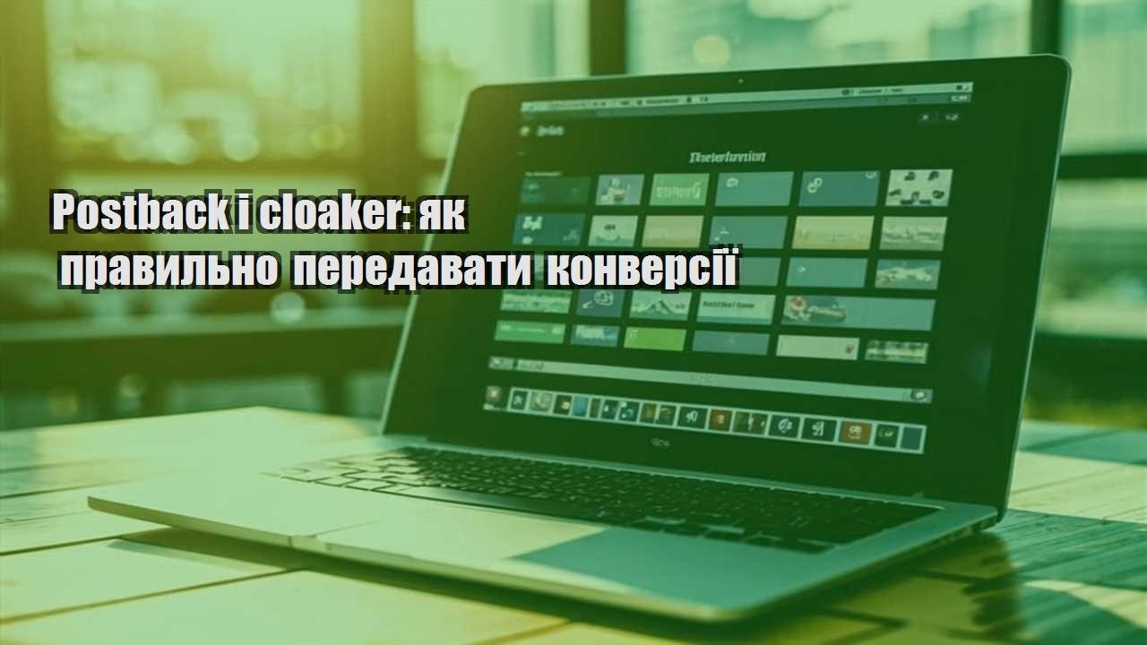 postback i cloaker yak pravylno peredavaty konversiyi