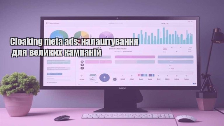 cloaking meta ads nalashtuvannya dlya velykyh kampanij