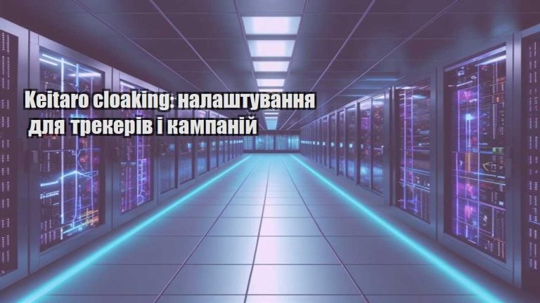 keitaro cloaking nalashtuvannya dlya trekeriv i kampanij
