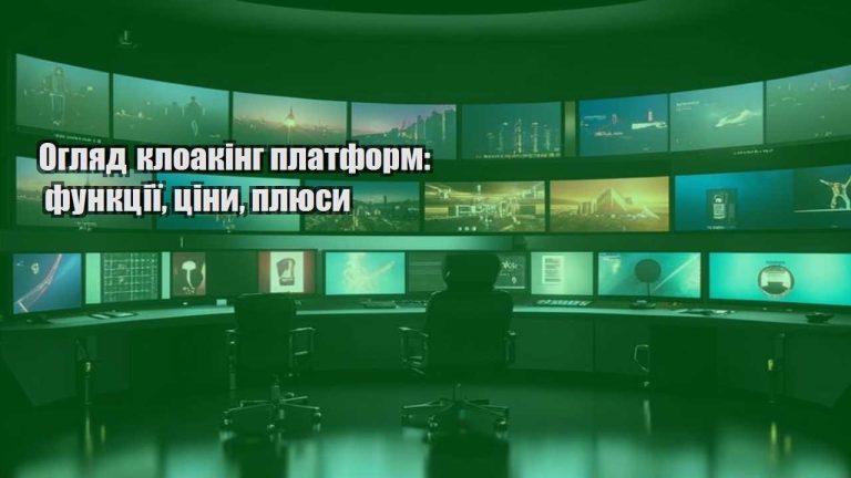 oglyad kloaking platform funkcziyi cziny plyusy