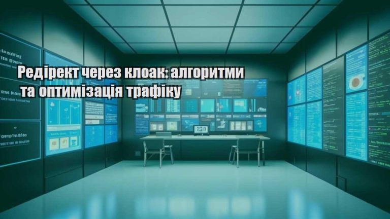 redirekt cherez kloak algorytmy ta optymizacziya trafiku
