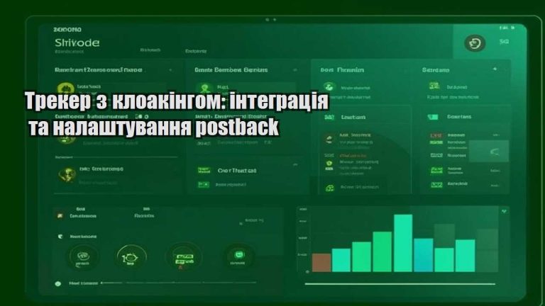 treker z kloakingom integracziya ta nalashtuvannya postback