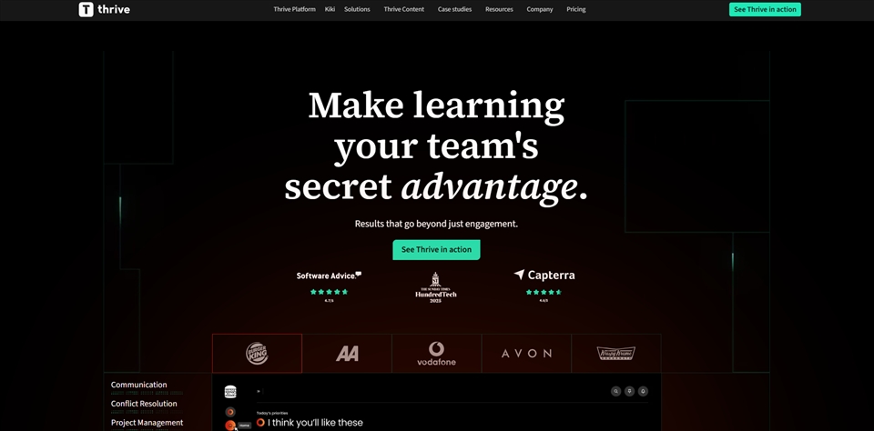 thrive learning aqfik