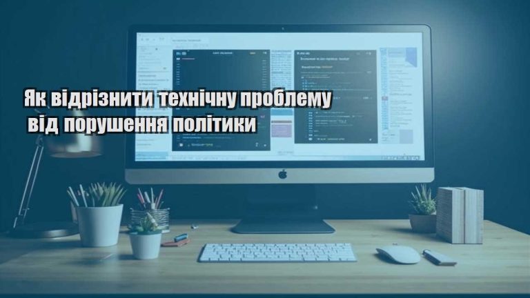 yak vidriznyty tehnichnu problemu vid porushennya polityky