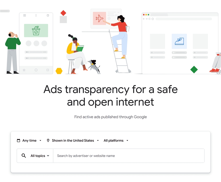 google ads transparency hizoc