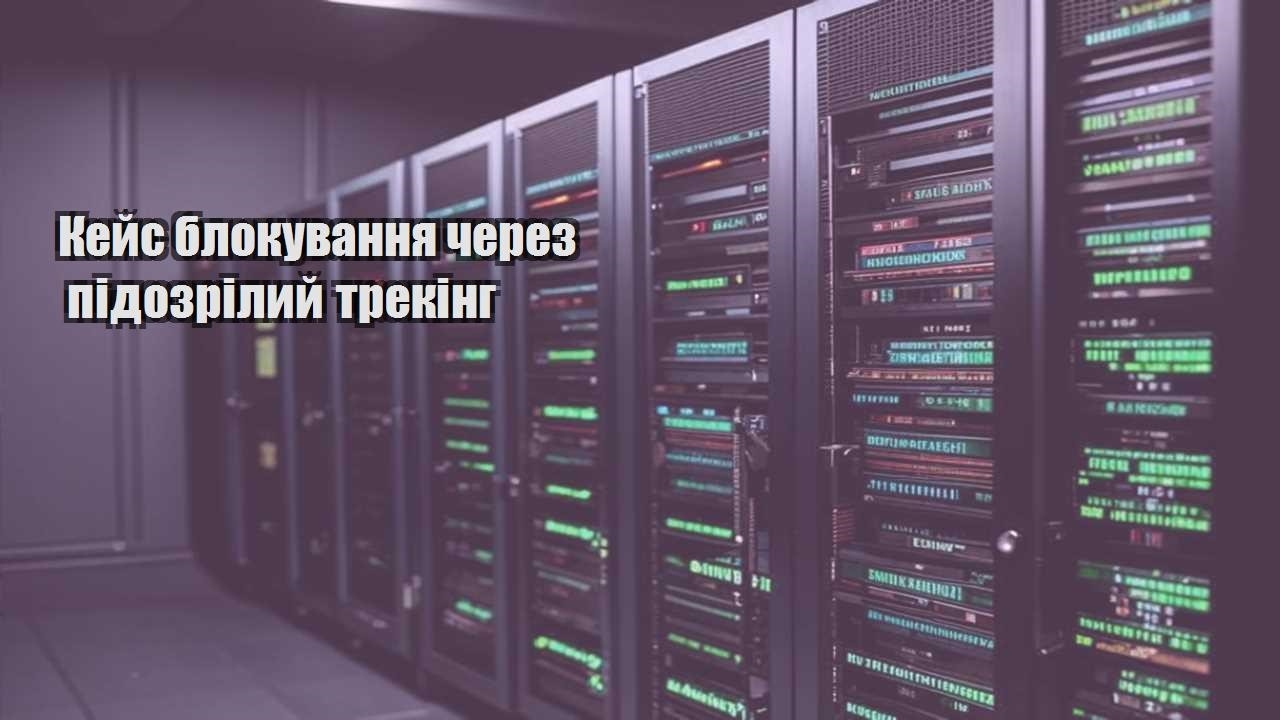 kejs blokuvannya cherez pidozrilyj treking
