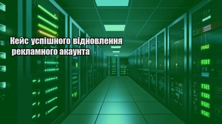 kejs uspishnogo vidnovlennya reklamnogo akaunta
