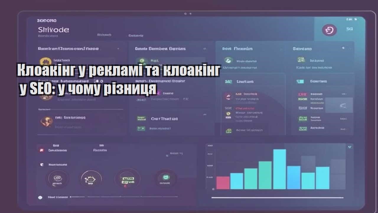 kloaking u reklami ta kloaking u seo u chomu riznyczya