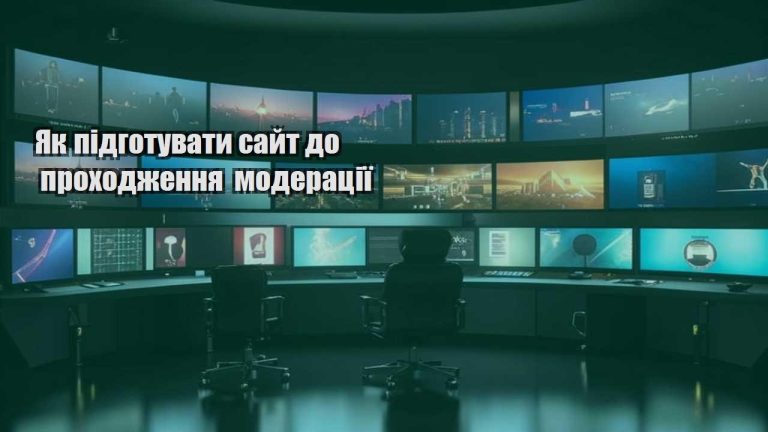 yak pidgotuvaty sajt do prohodzhennya moderacziyi
