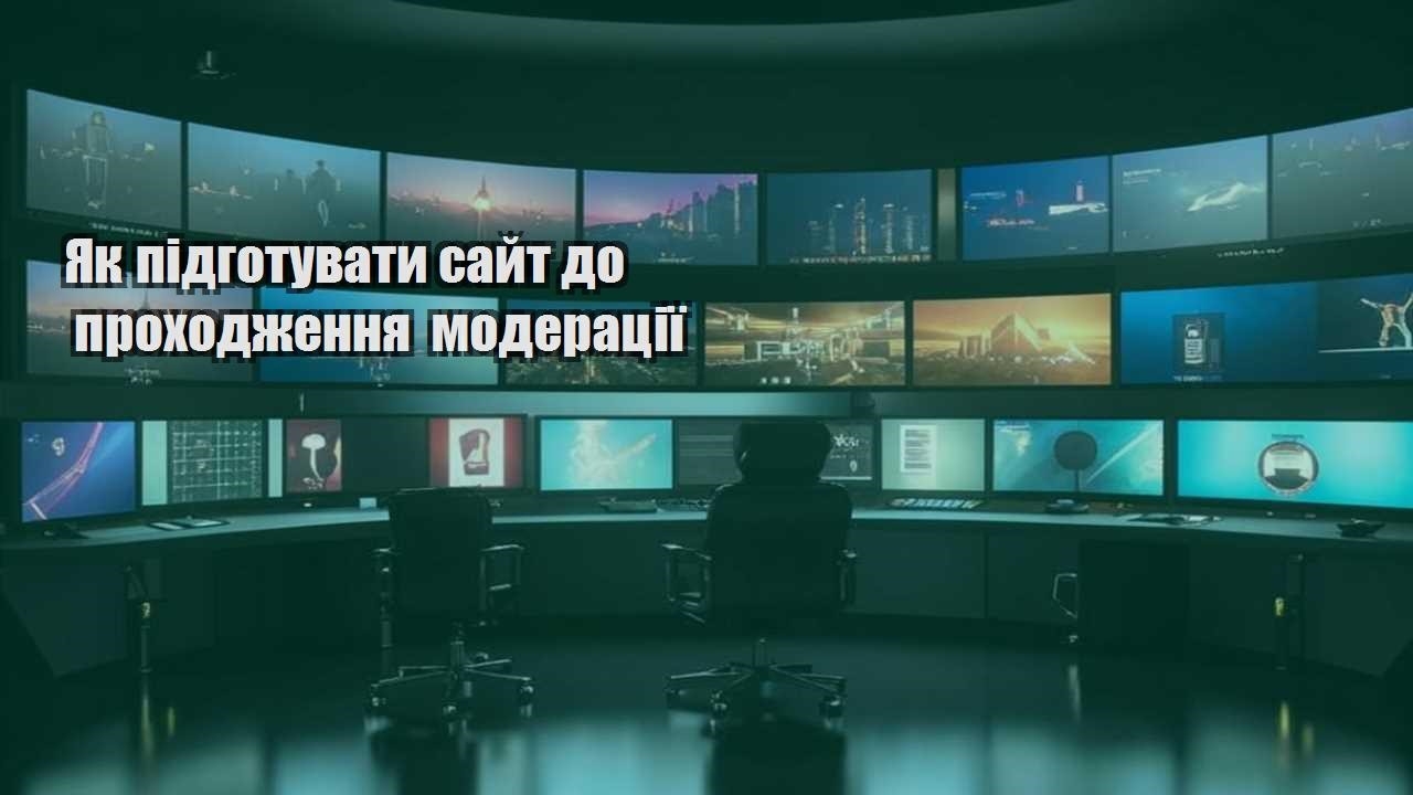yak pidgotuvaty sajt do prohodzhennya moderacziyi